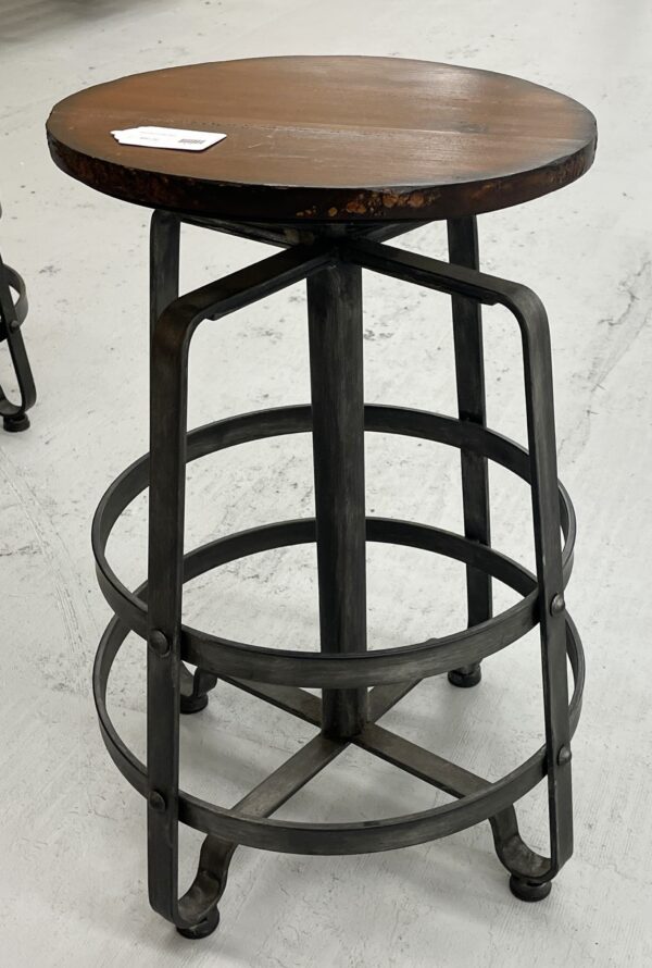 industrial counter stool