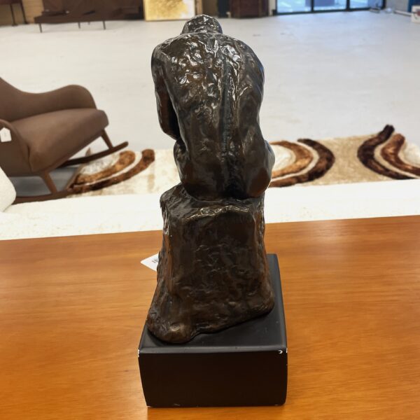 bronze "the thinker" bust