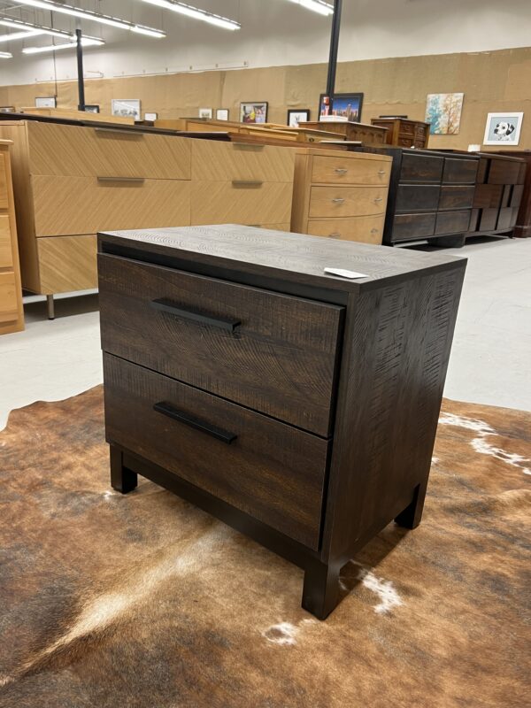 two drawer mc style nightstand